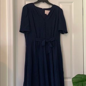 Gal Meets Glam Navy Dress SZ 14